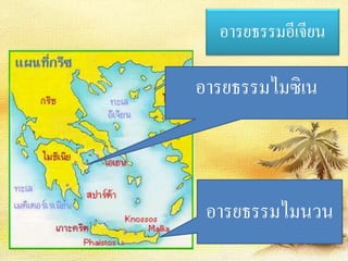 อารยธรรมอีเจียน 
อารยธรรมไมซิเน 
อารยธรรมไมนวน 
 