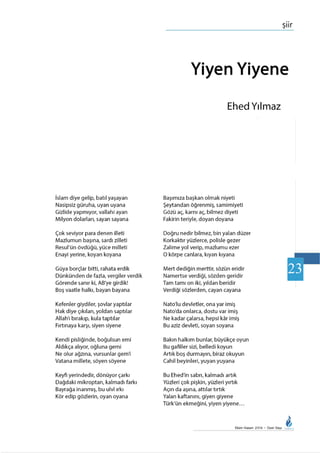 Siraç Dergi | Sayı 6