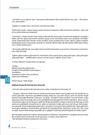 Siraç Dergi | Sayı 6