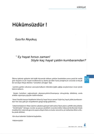 Siraç Dergi | Sayı 6