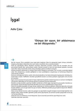 Siraç Dergi | Sayı 6