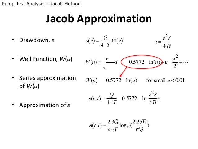 Radial Flow Pumping Test
