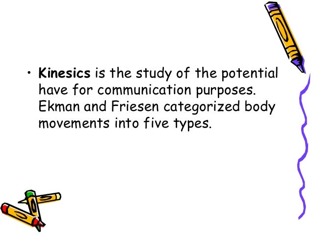 6 nonverbal communication kinesics definition