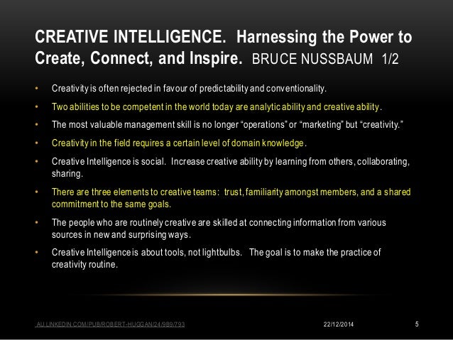 Thoughts On Innovation