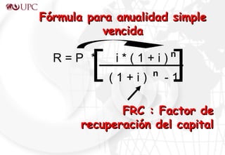 6. teria de rentas (anualidades) | PPT