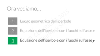Equazione dell'iperbole | PPT