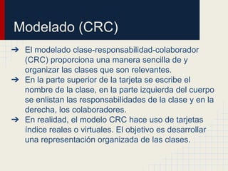 6.modelado de los requerimientos escenarios y clases | PDF