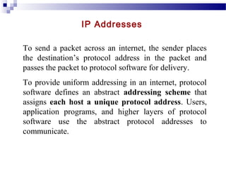 ip addressing & routing | PPT