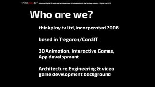 Castles & Chapels - Gaming in Heritage: Aled Lloyd/Bob Plested (ThinkPlay)