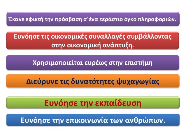 ÎˆÎºÎ±Î½Îµ ÎµÏ†Î¹ÎºÏ„Î® Ï„Î·Î½ Ï€ÏÏŒÏƒÎ²Î±ÏƒÎ· ÏƒÎ„Î­Î½Î± Ï„ÎµÏÎ¬ÏƒÏ„Î¹Î¿ ÏŒÎ³ÎºÎ¿ Ï€Î»Î·ÏÎ¿Ï†Î¿ÏÎ¹ÏŽÎ½.
Î”Î¹ÎµÏÏÏ…Î½Îµ Ï„Î¹Ï‚ Î´Ï…Î½Î±Ï„ÏŒÏ„Î·Ï„ÎµÏ‚ ÏˆÏ…Ï‡Î±Î³Ï‰Î³Î¯Î±Ï‚
Î•Ï…Î½ÏŒÎ·ÏƒÎµ Ï„Î¹Ï‚ Î¿Î¹ÎºÎ¿Î½Î¿Î¼Î¹ÎºÎ­Ï‚ ÏƒÏ…Î½...