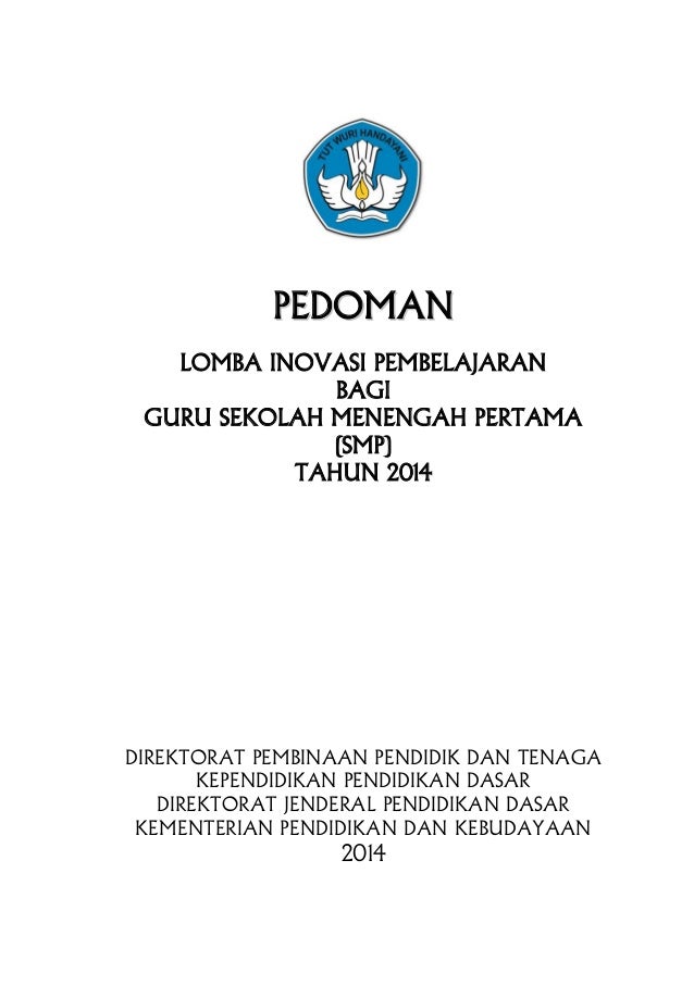 6 Pedoman Lomba Inobel 2014