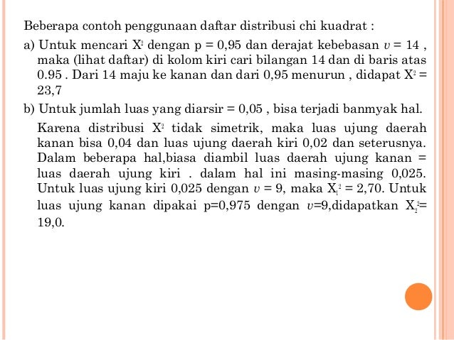 6. chi kuadrat 6. chi kuadrat