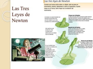 Las Tres
Leyes de
Newton
 