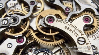 Grand Master Chime 5175
Philippe Patek, 2015
10
 