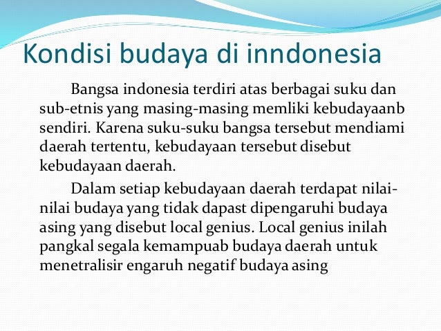 Kebudayaan Dari Tiap Tiap Suku Bangsa Disebut Kebudayaan Sebutkan