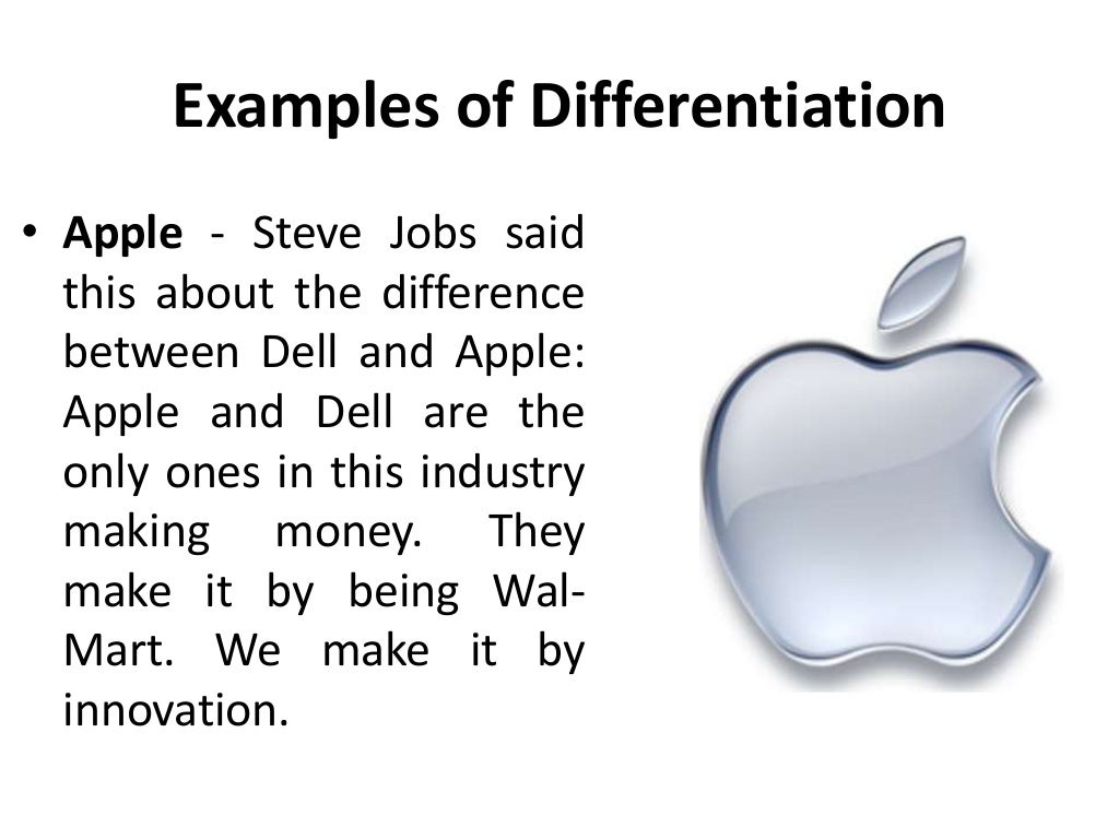 Focused Differentiation Strategy Strategic Management Manu Melwi 