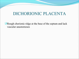 Chorionic Ridge Disorders of pregnancy and placental pathology | PPT