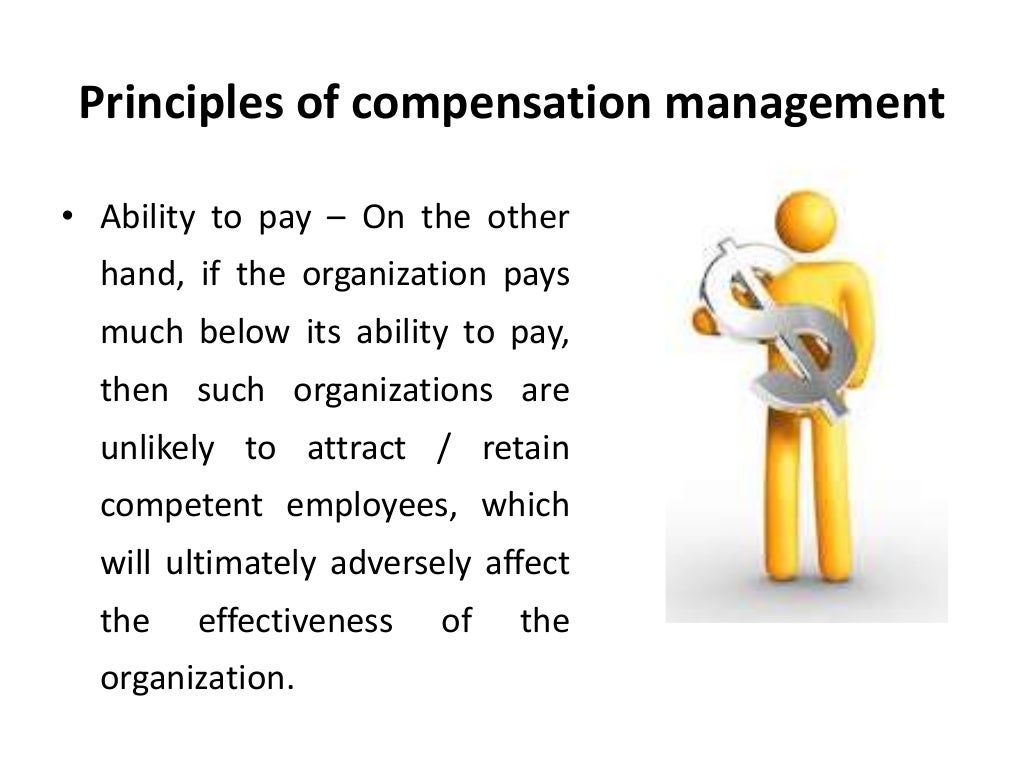 Principles of compensation management compensation management Ma…