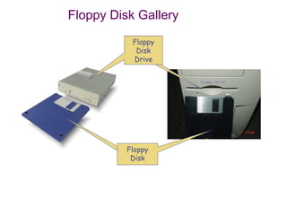 Floppy Disk Gallery
Floppy
Disk
Drive
Floppy
Disk
 