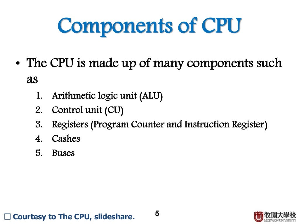 CPU Architecture - Basic