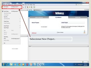 
Seleccionar New Project..
 