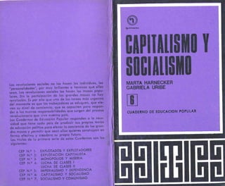 Capitalismo y Socialismo (31 páginas). AÑO: 1972. Publicado el 18 de julio de 2009