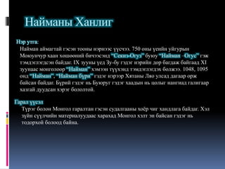 "Монголын түүх" Хичээл-6 | PPT