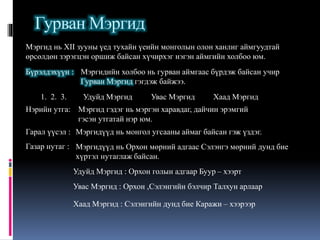 "Монголын түүх" Хичээл-6 | PPT