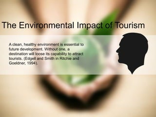 6.3 the environmental impacts of tourism | PPTX