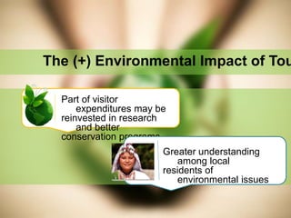 6.3 the environmental impacts of tourism | PPTX