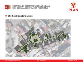 www.urban2020.weebly.com www.cep-edu.eu www.irap.hsr.ch
 Short and long term vision
 