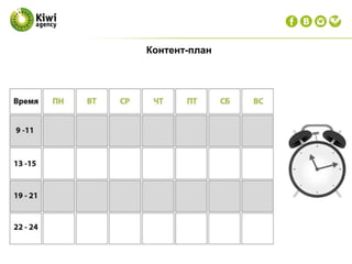 Контент-план
 