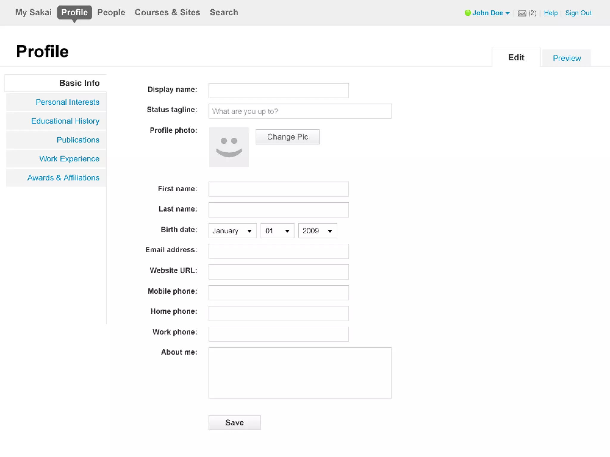 6-16-2009 Sakai 3: An Evolving Vision of the Future
