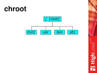 chroot
 