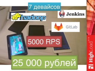 5000 RPS
25 000 рублей
7 девайсов
 