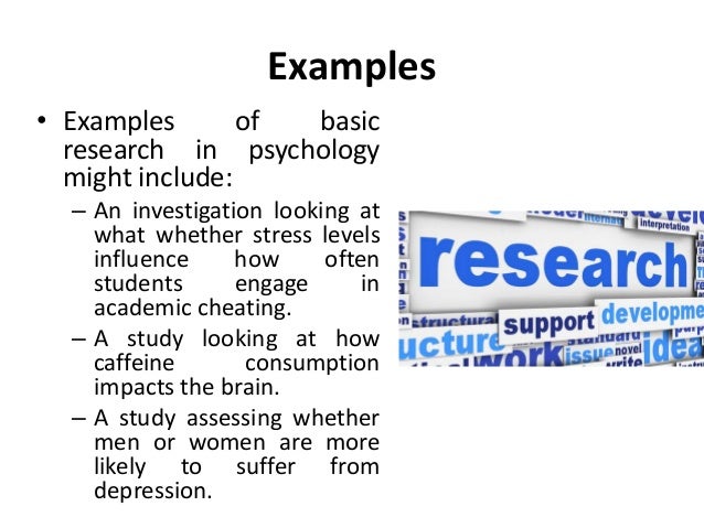 basic research examples
