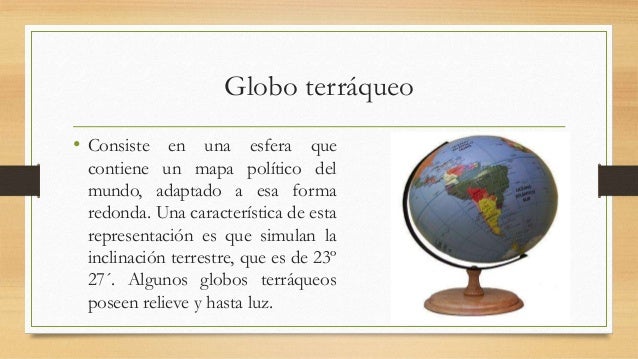 6. Tipos de representación del espacio geográfico