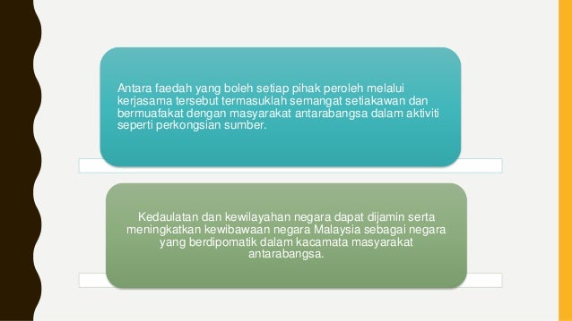 6.0 pendirian dan dasar kerajaan malaysia berhubung isu 