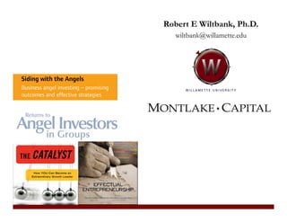 Robert E Wiltbank, Ph.D.
wiltbank@willamette.edu
 