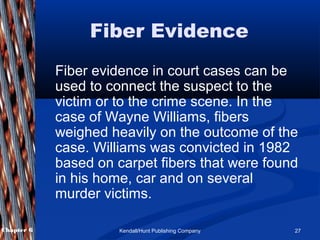 fiber evidence and the wayne williams trial