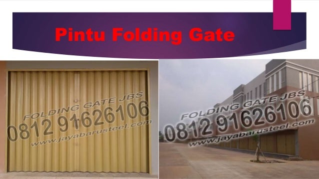 0812 9162 6106 JBS Beli Pintu  Folding  Gate  Ciledug 