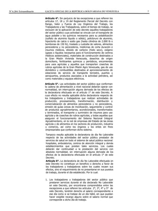 N° 6.284 Extraordinario		 GACETA OFICIAL DE LA REPÚBLICA BOLIVARIANA DE VENEZUELA	 7
      





          
         



        
        


       
       


       
     
        

      
       
       






          

       
    
      

    


      
      





          
         



        
        


       
       


       
     
        

      
       
       






          

       
    
      

    


      

REPÚBLICA BOLIVARIANA DE VENEZUELA
DESPACHO DEL PRESIDENTE


          



        


      
        
       
          





        



        
       
       



        



REPÚBLICA BOLIVARIANA DE VENEZUELA
DESPACHO DEL PRESIDENTE


          



        


      
        
       
          





        



        
       
       



        


          

REPÚBLICA BOLIVARIANA DE VENEZUELA
DESPACHO DEL PRESIDENTE


          



        


      
        
       
          





        



        
       
       



        


          
        


REPÚBLICA BOLIVARIANA DE VENEZUELA
DESPACHO DEL PRESIDENTE


          



        


      
        
       
          





        



        
       
       



        


          
        
 
