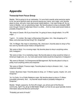 Target Research Proposal | PDF