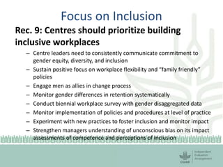 Session 6.2 CGIAR gender evaluation results by Deborah Merrill Sands