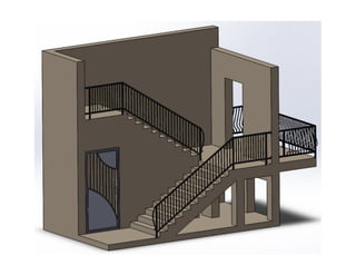 Project handrails and terraces of wrought iron