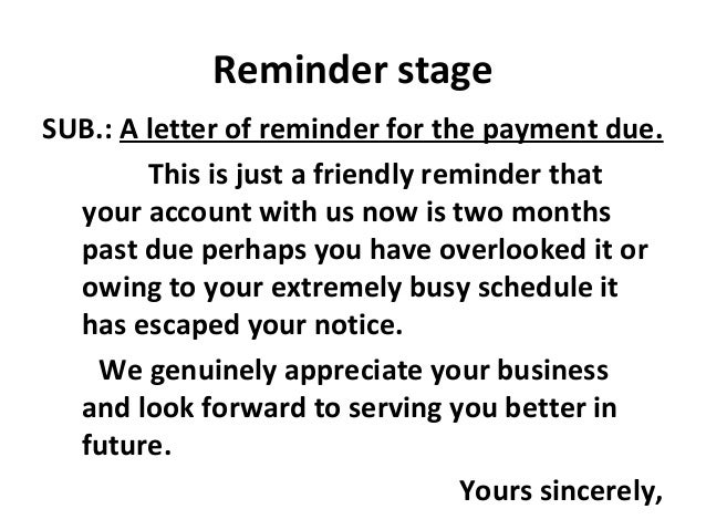 6 Collection Letters