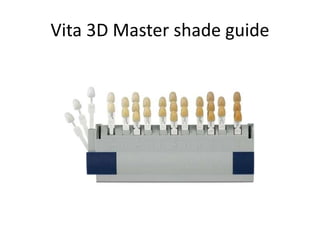 Vita 3D Master shade guide
 