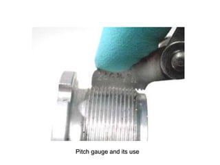 Pitch gauge and its use
 
