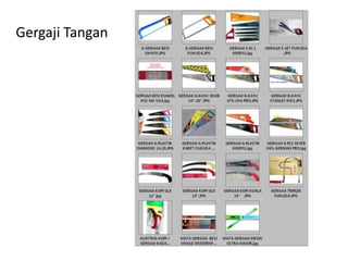 Gergaji Tangan
 