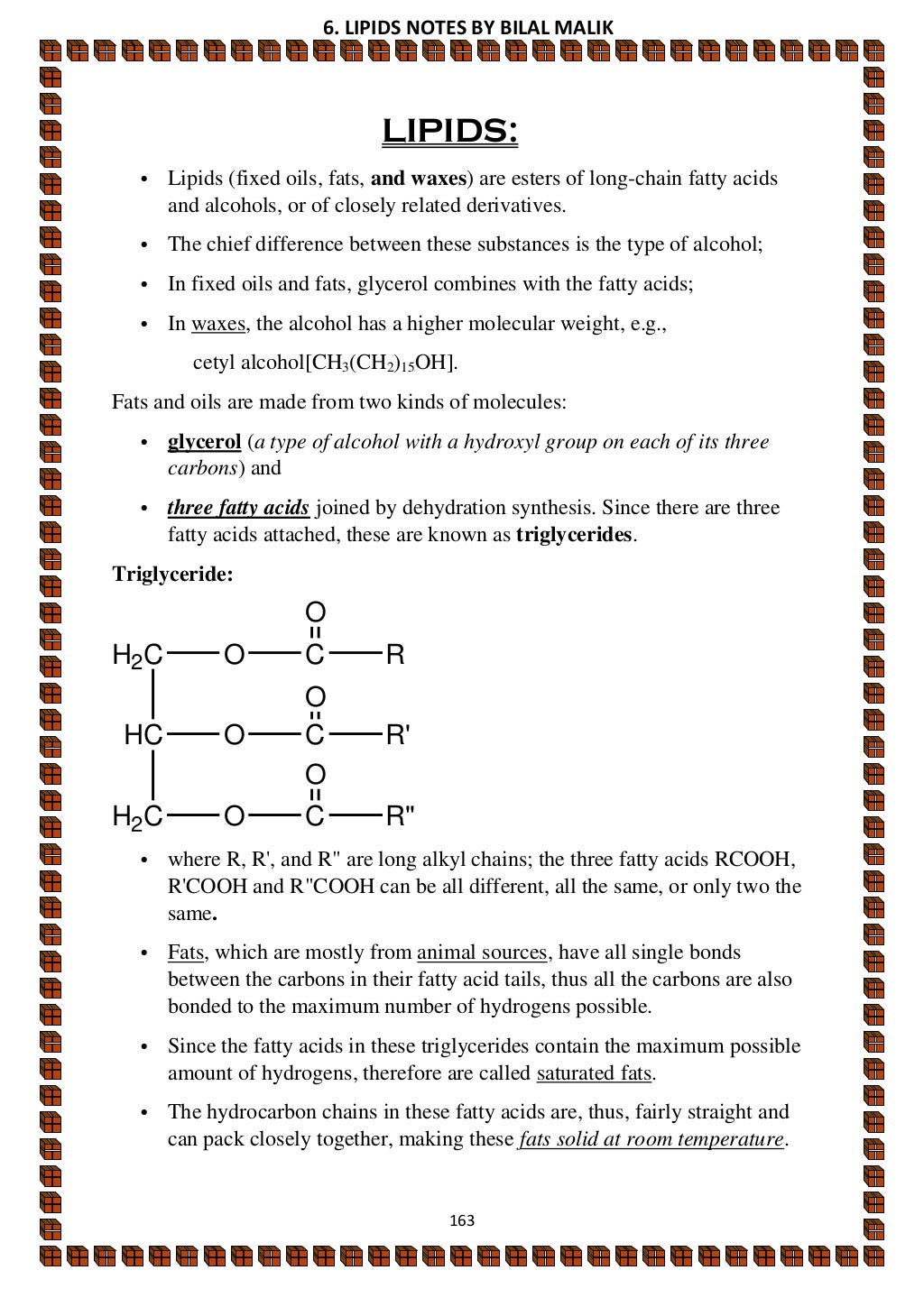 6.lipids full notes in pdf pharmacognosy and biochemistry